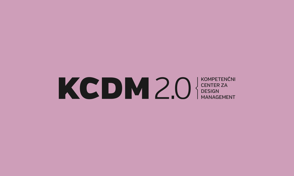 Logotip KCDM 2.0, Kompetenčni center za design management
